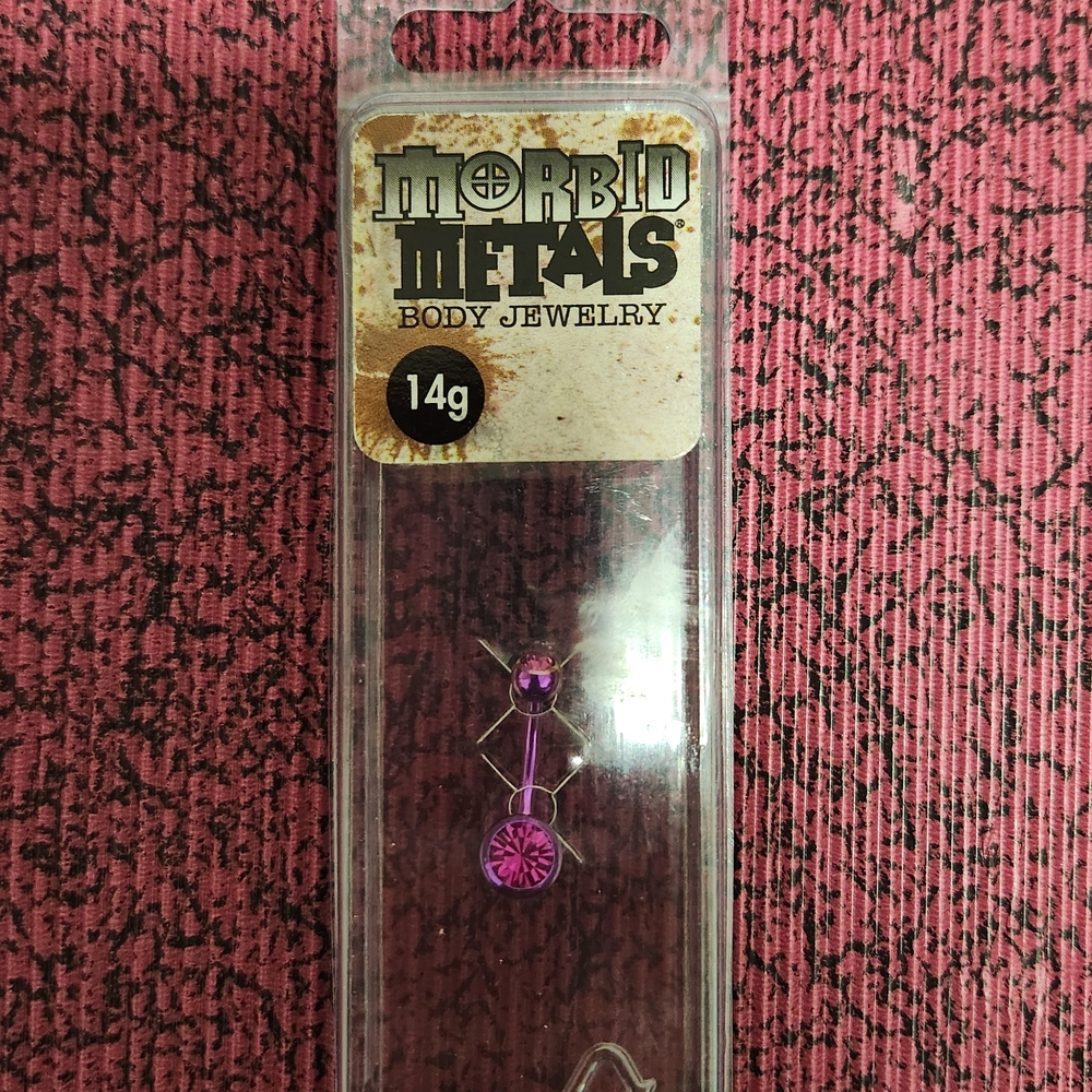 Morbid Metals Purple Gem Body Jewelry